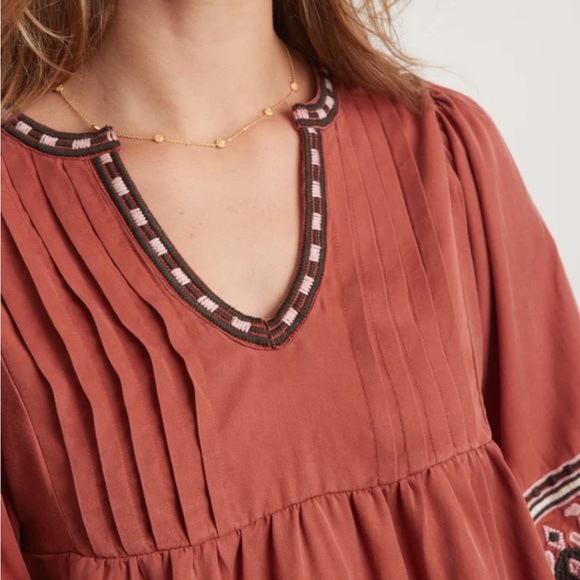 Marine layer // tocaloma boho blouse - Picture 4 of 9